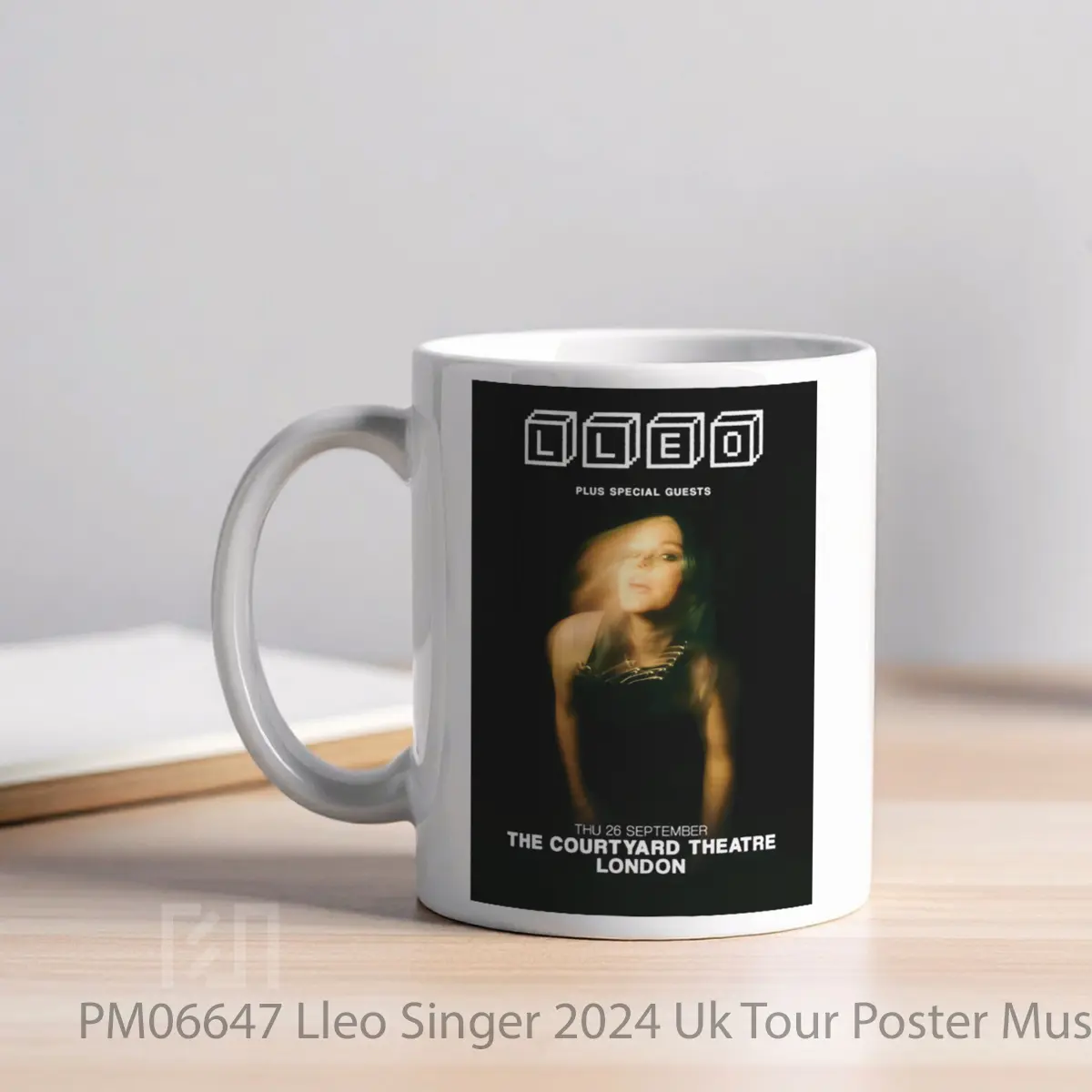 Mug Lleo Singer 2024 Uk Tour MPM06647 - All-side / Desain