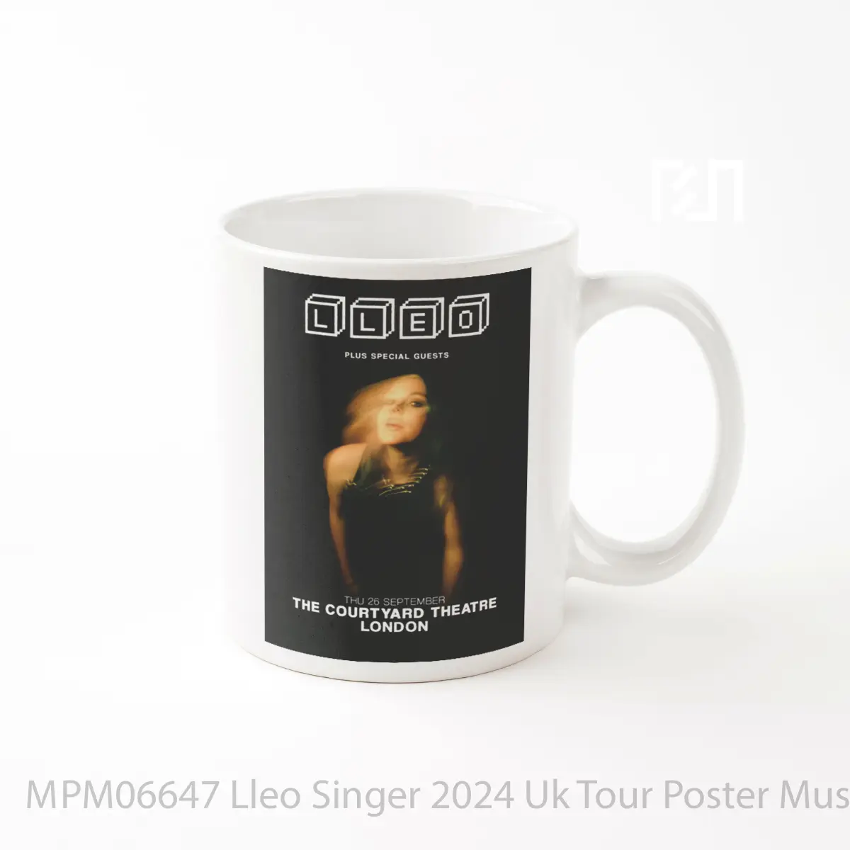 Mug Lleo Singer 2024 Uk Tour MPM06647