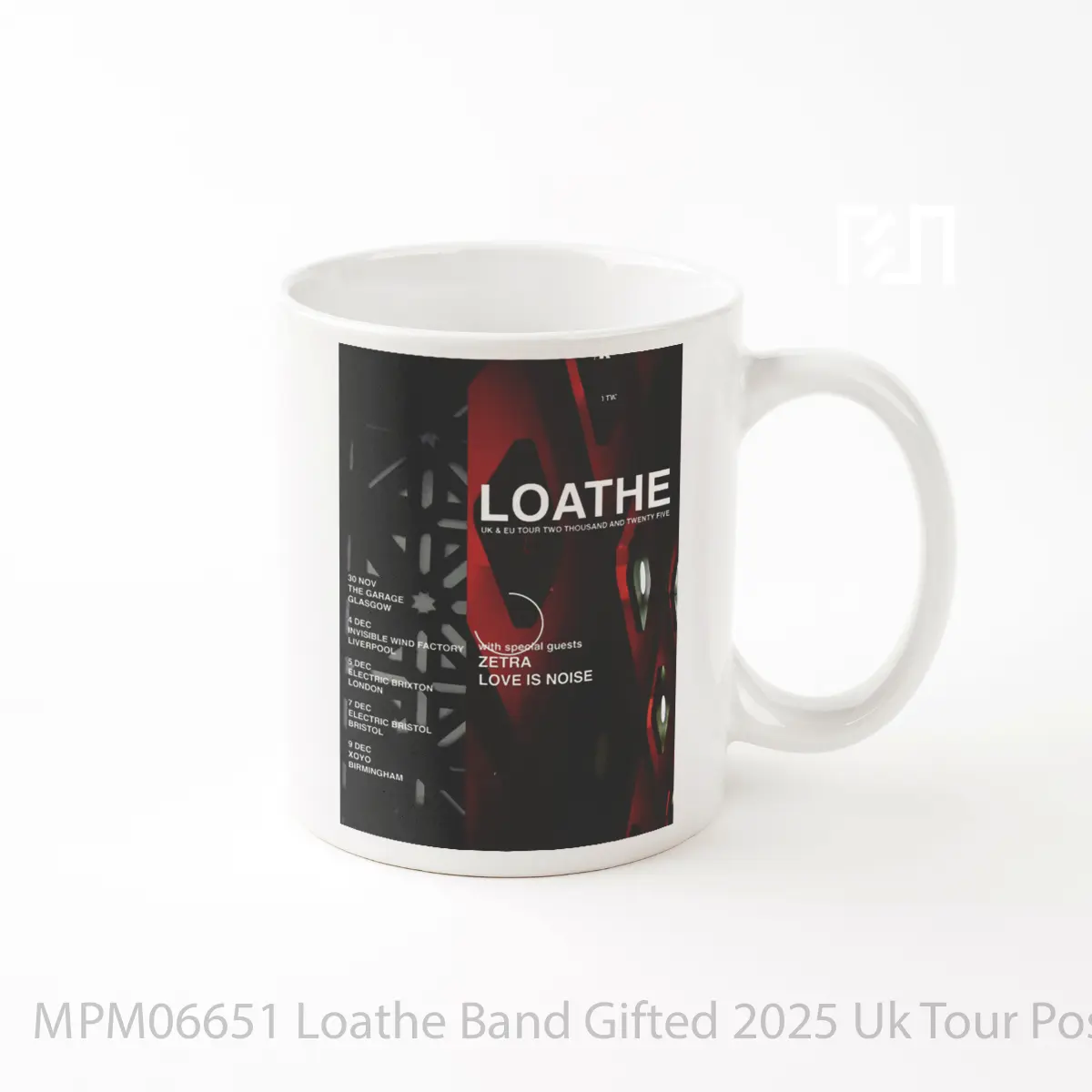 Mug Loathe Band Gifted 2025 Uk Tour MPM06651