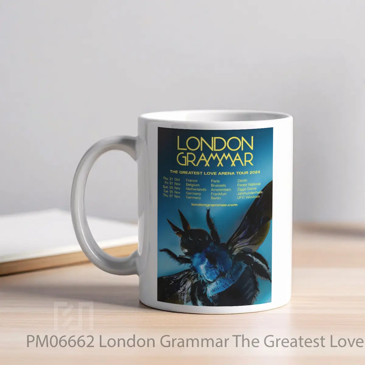 Mug London Grammar The Greatest Love Europe Tour 2024 MPM06662 - All-side / Desain