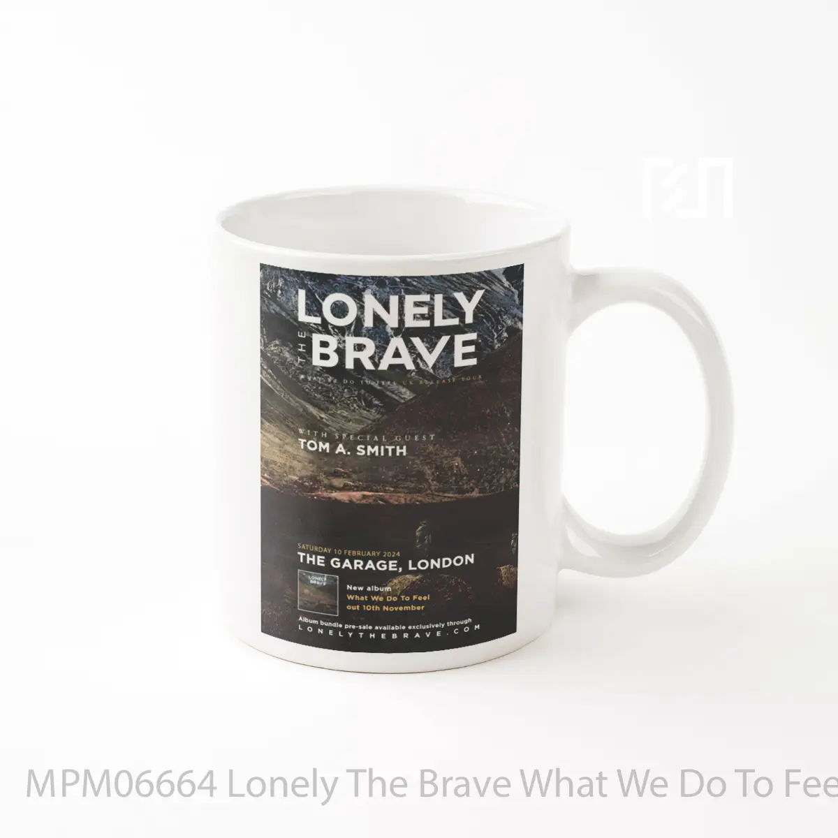 Mug Lonely The Brave What We Do To Feel World Tour 2024 London The Garage MPM06664