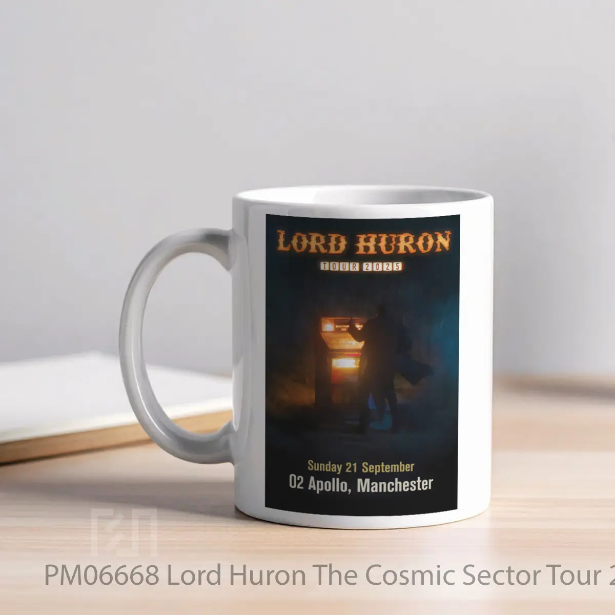 Mug Lord Huron The Cosmic Sector Tour 2025 Manchester MPM06668 - All-side / Desain