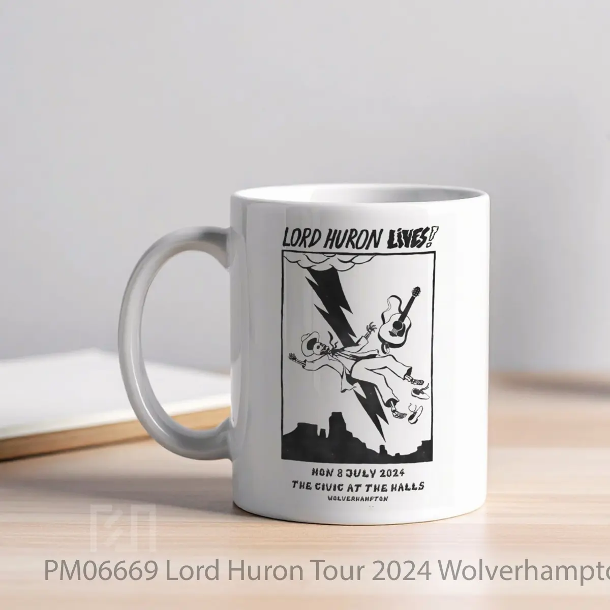Mug Lord Huron Tour 2024 Wolverhampton MPM06669 - All-side / Desain