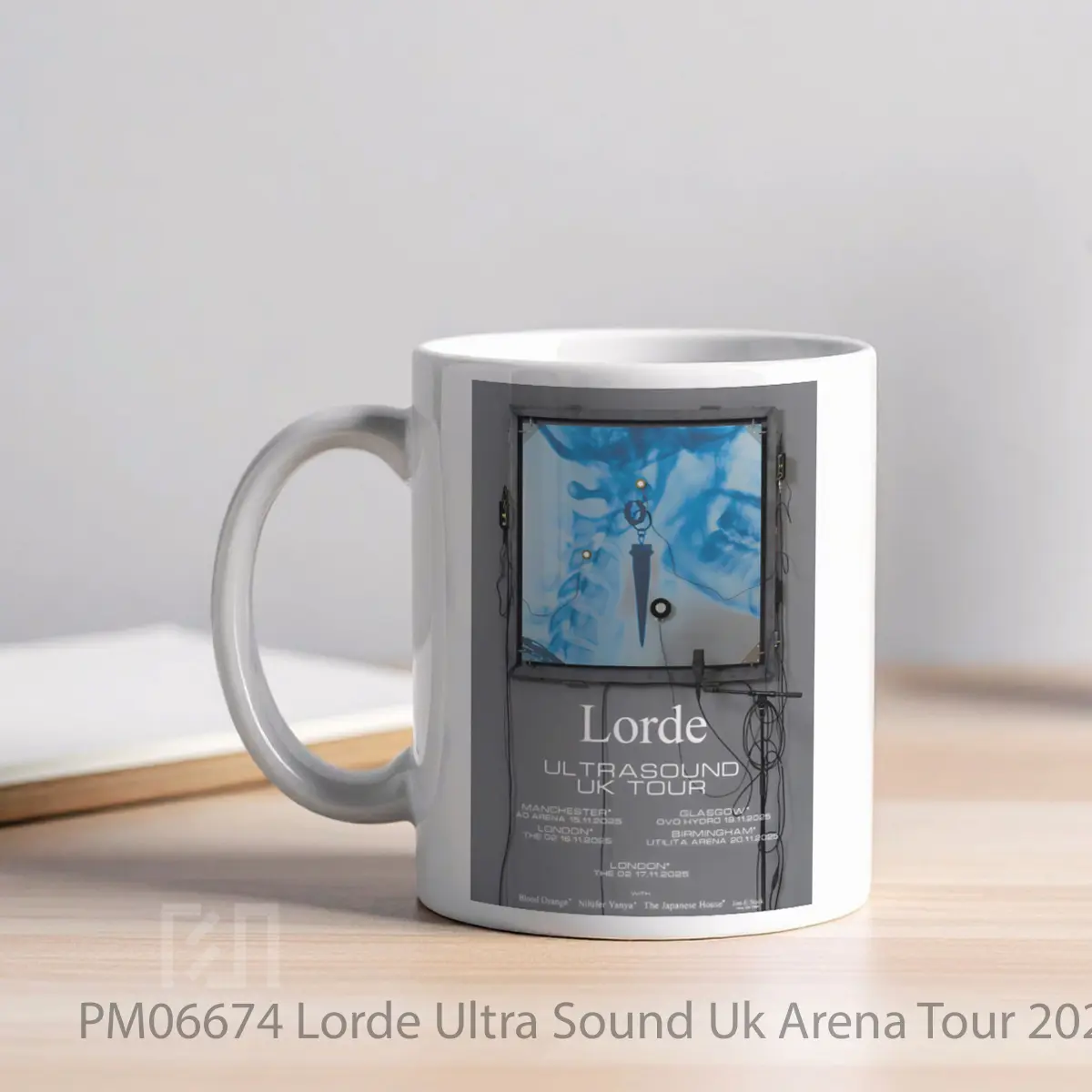 Mug Lorde Ultra Sound Uk Arena Tour 2025 MPM06674 - All-side / Desain
