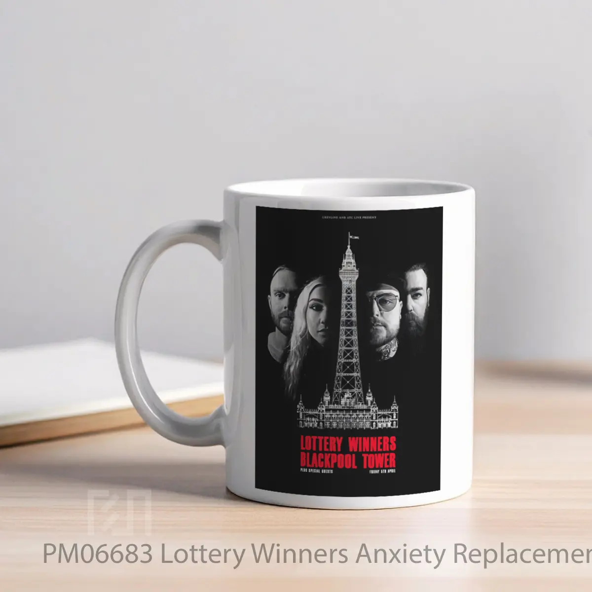 Mug Lottery Winners Anxiety Replacement Therapy MPM06683 - All-side / Desain