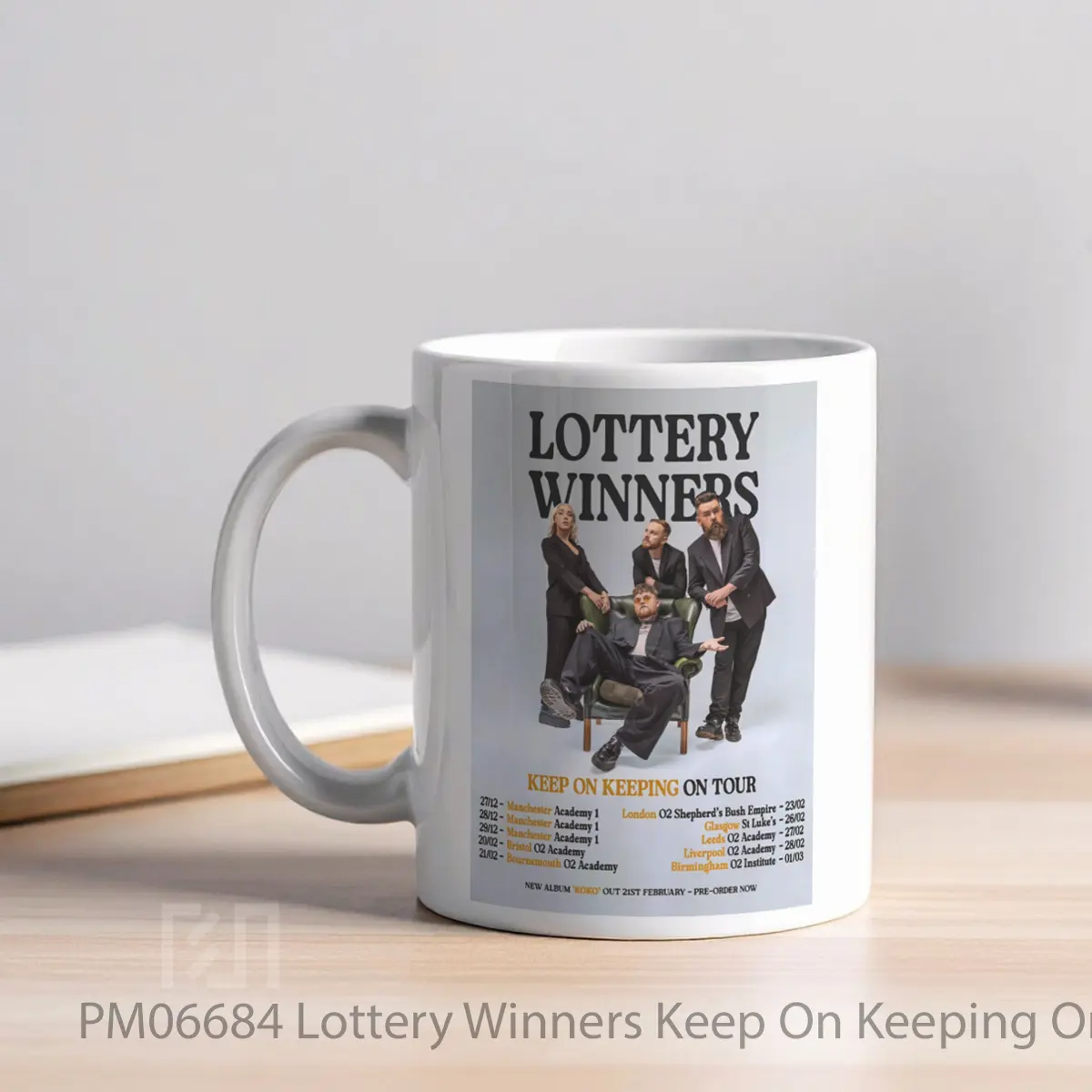 Mug Lottery Winners Keep On Keeping On Koko Tour 2025 MPM06684 - All-side / Desain