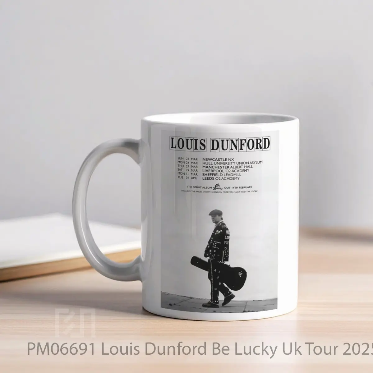 Mug Louis Dunford Be Lucky Uk Tour 2025 MPM06691 - All-side / Desain