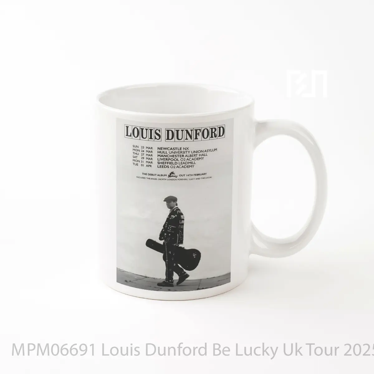 Mug Louis Dunford Be Lucky Uk Tour 2025 MPM06691