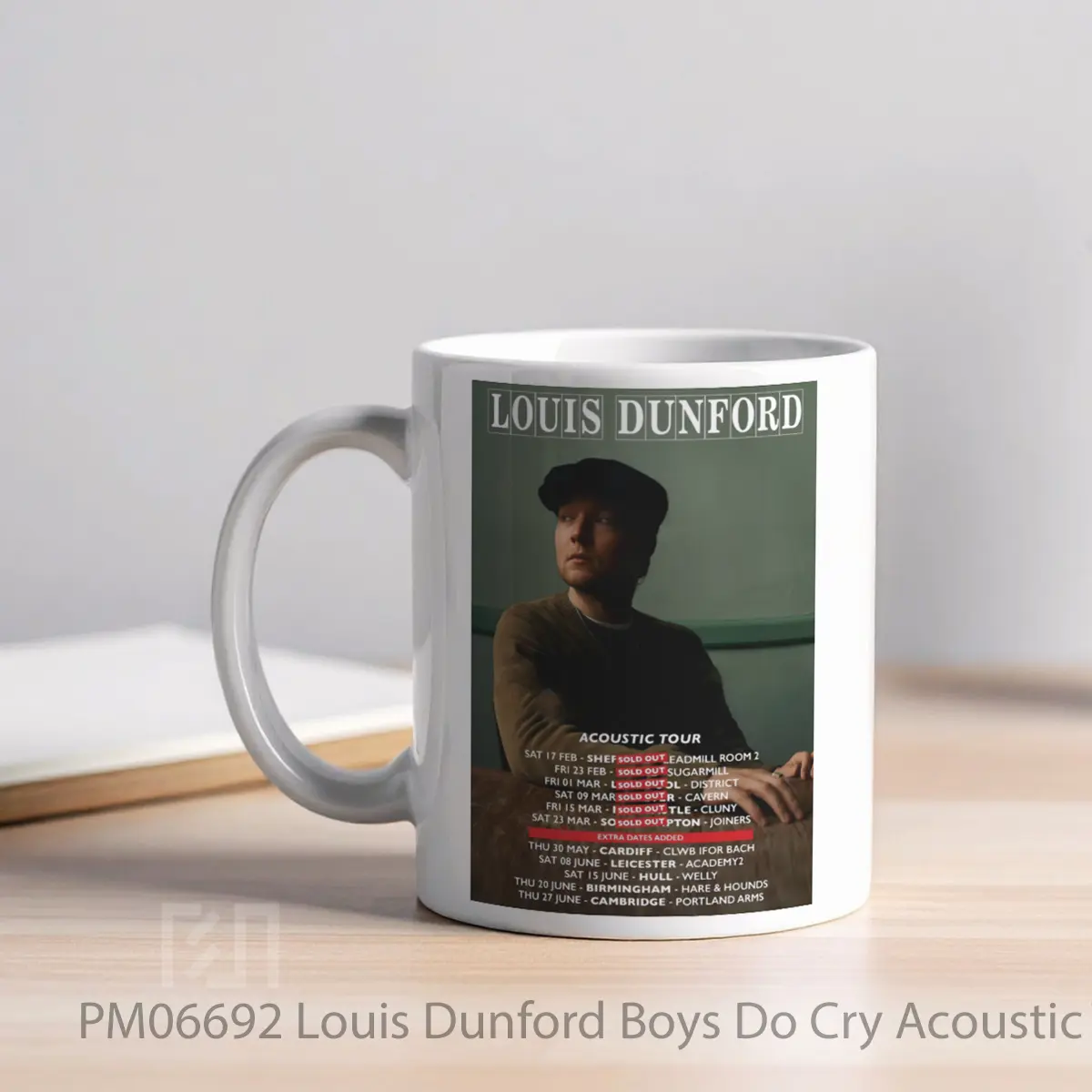 Mug Louis Dunford Boys Do Cry Acoustic Tour 2024 MPM06692 - All-side / Desain
