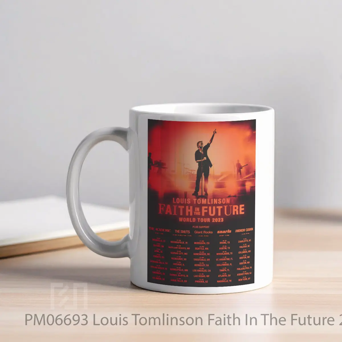 Mug Louis Tomlinson Faith In The Future 2023 North Ame MPM06693 - All-side / Desain