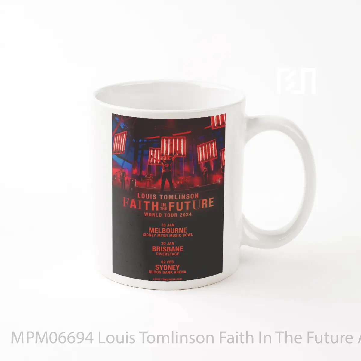 Mug Louis Tomlinson Faith In The Future Australia Tour 2024 MPM06694