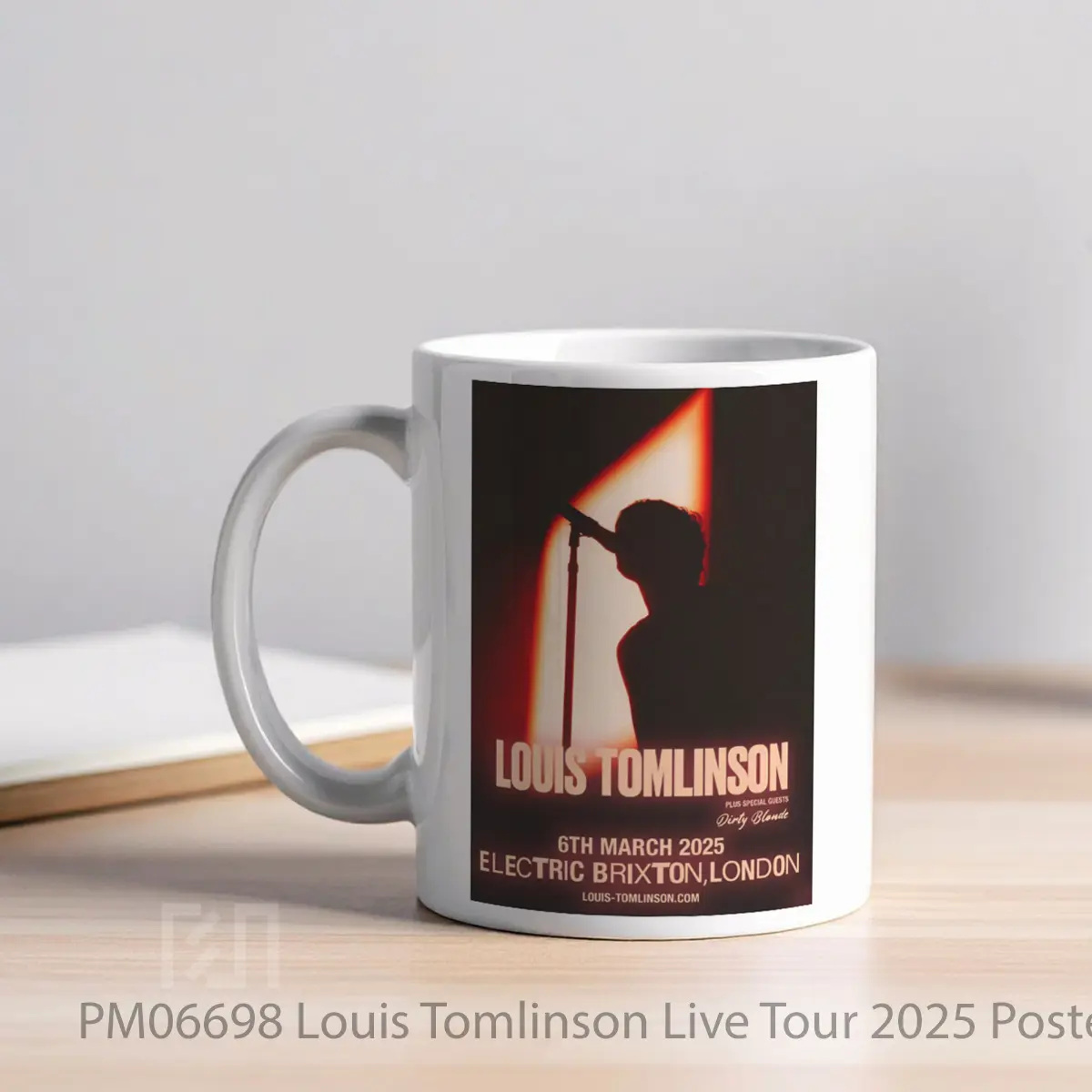 Mug Louis Tomlinson Live Tour 2025 MPM06698 - All-side / Desain