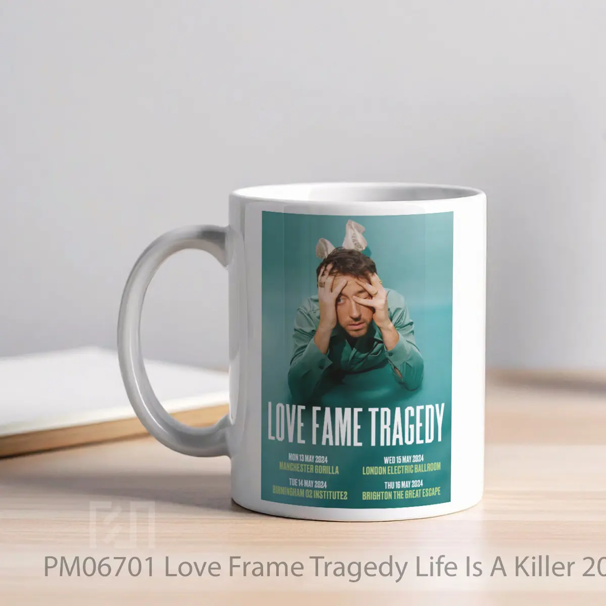 Mug Love Frame Tragedy Life Is A Killer 2024 Uk Tour P MPM06701 - All-side / Desain