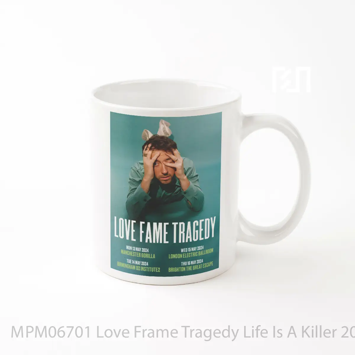 Mug Love Frame Tragedy Life Is A Killer 2024 Uk Tour P MPM06701