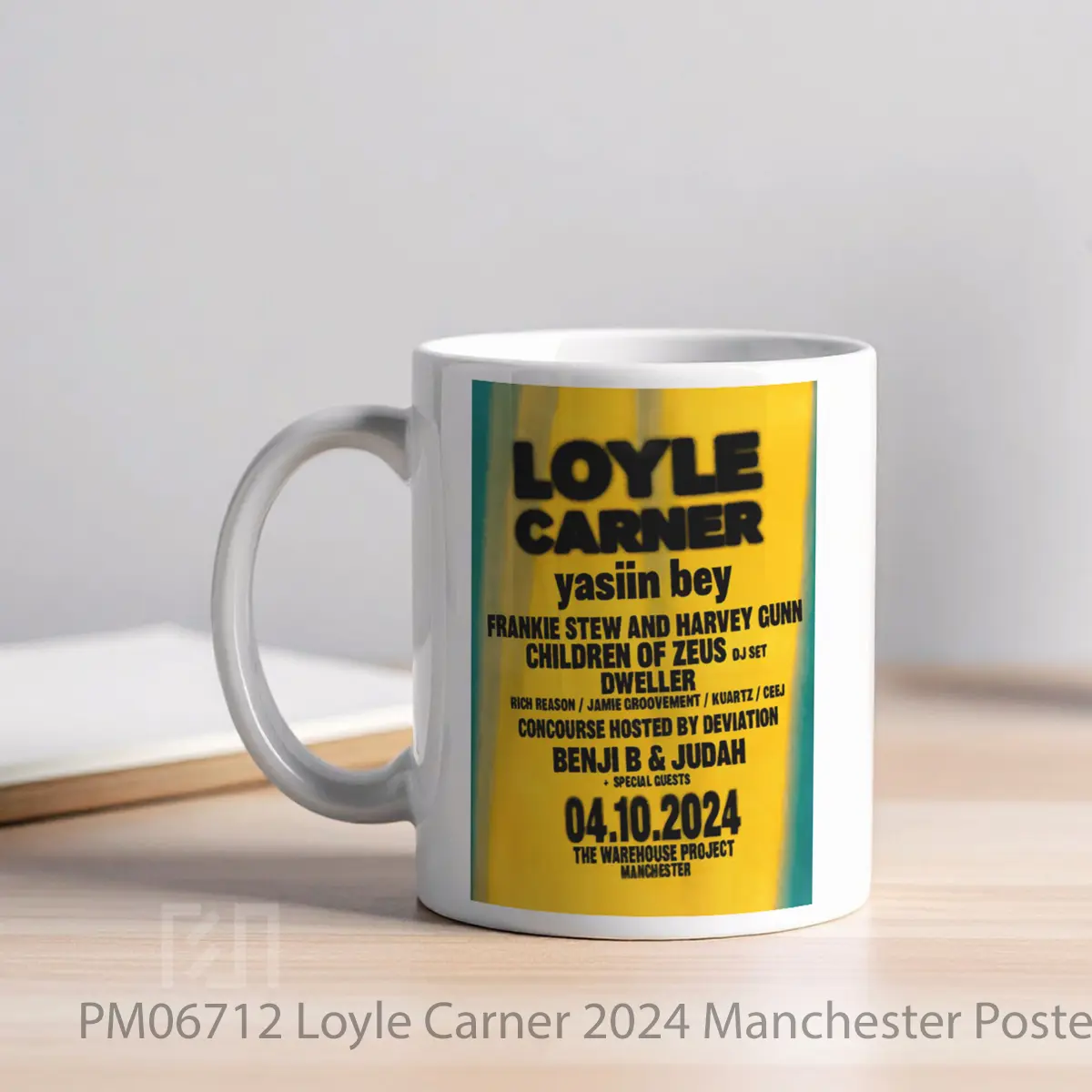 Mug Loyle Carner 2024 Manchester MPM06712 - All-side / Desain
