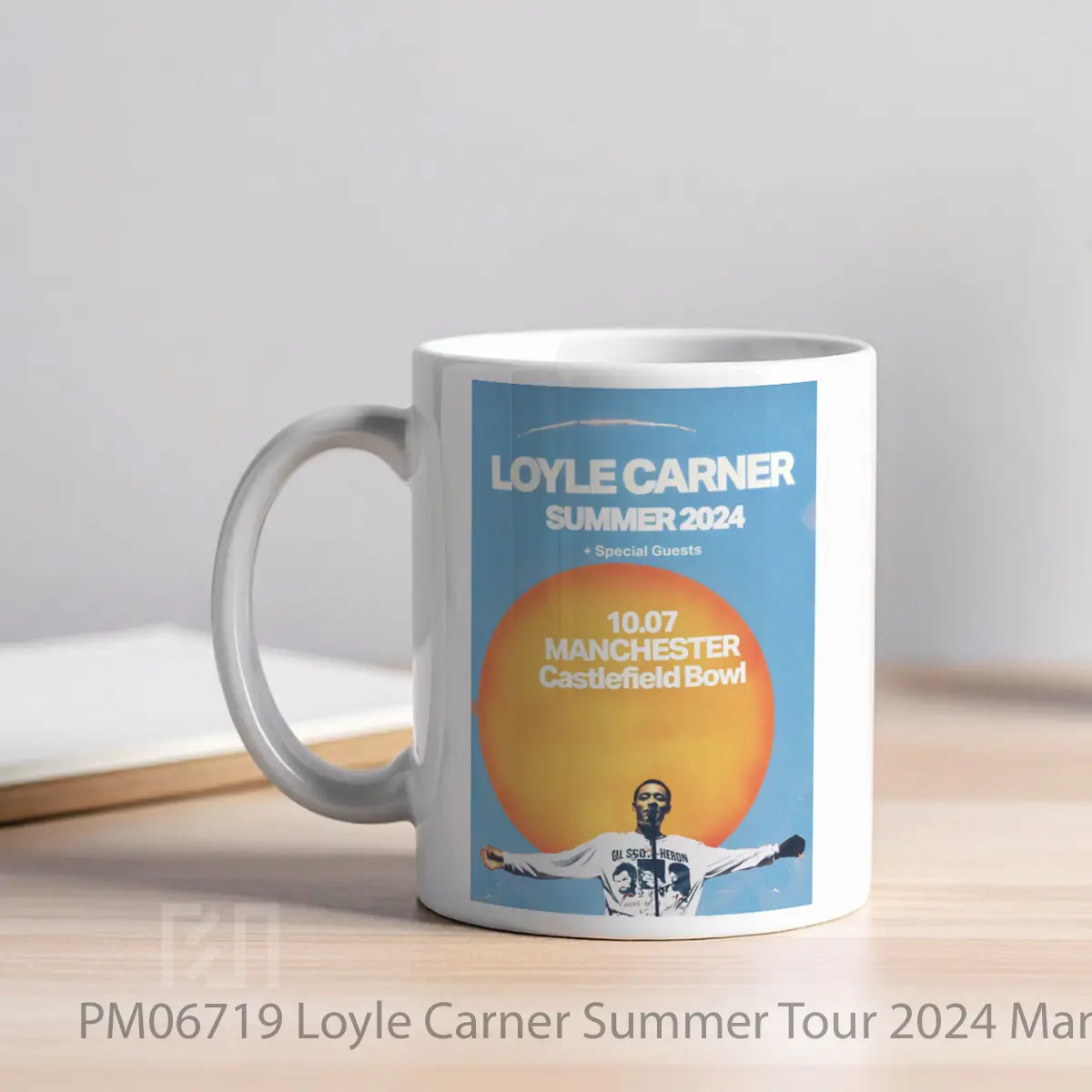 Mug Loyle Carner Summer Tour 2024 Manchester Castlefield MPM06719 - All-side / Desain