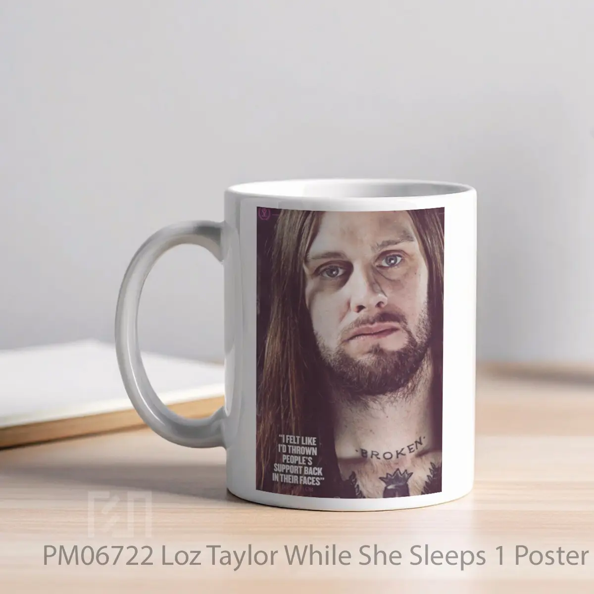 Mug Loz Taylor While She Sleeps 1 MPM06722 - All-side / Desain