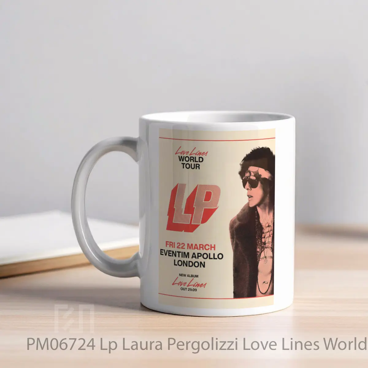 Mug Lp Laura Pergolizzi Love Lines World Tour 2024 MPM06724 - All-side / Desain
