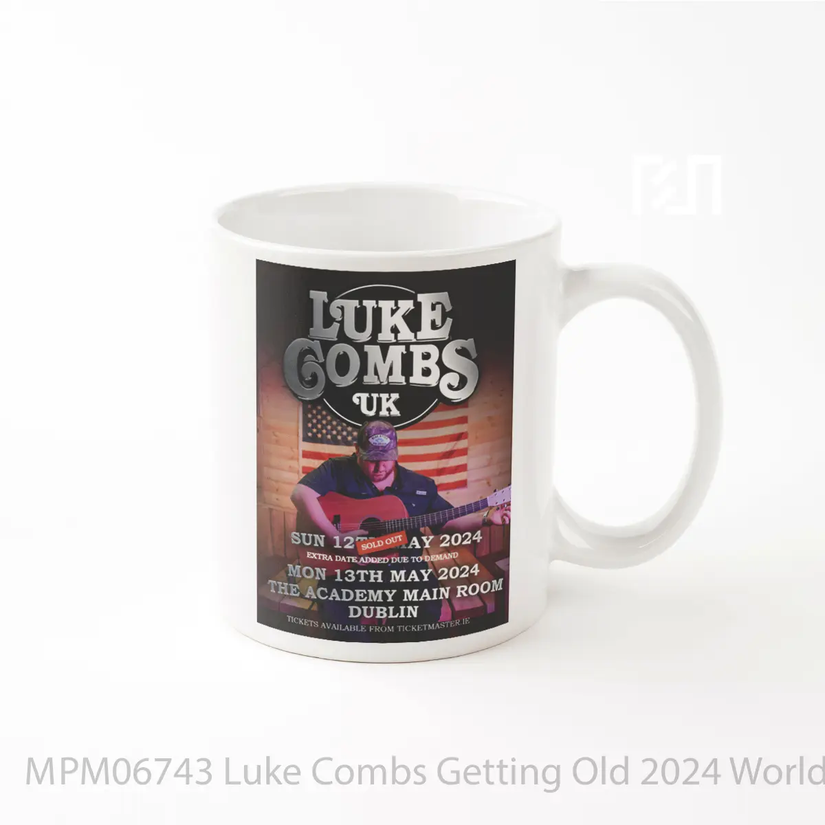 Mug Luke Combs Getting Old 2024 World Tour MPM06743