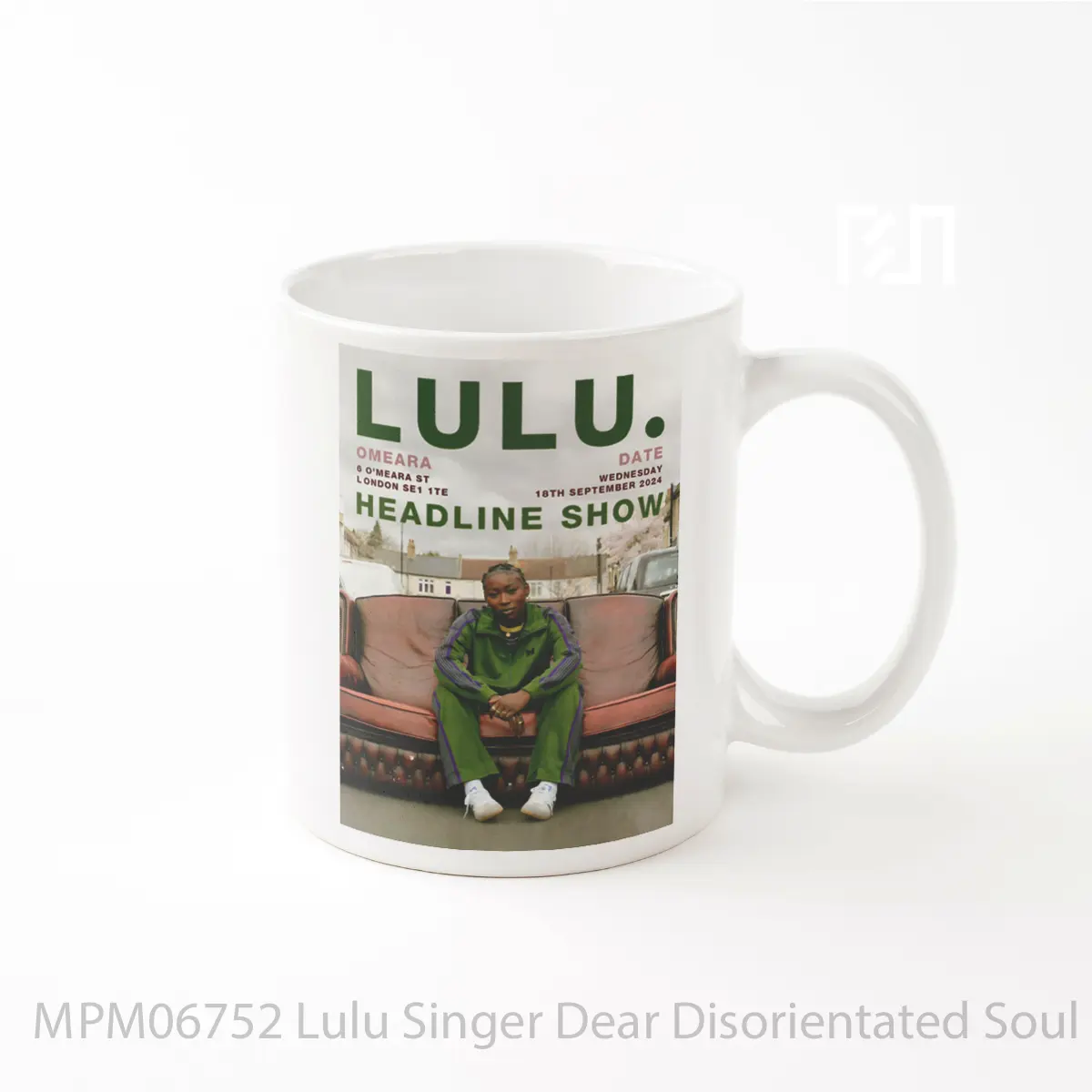 Mug Lulu Singer Dear Disorientated Soul Uk Tour MPM06752