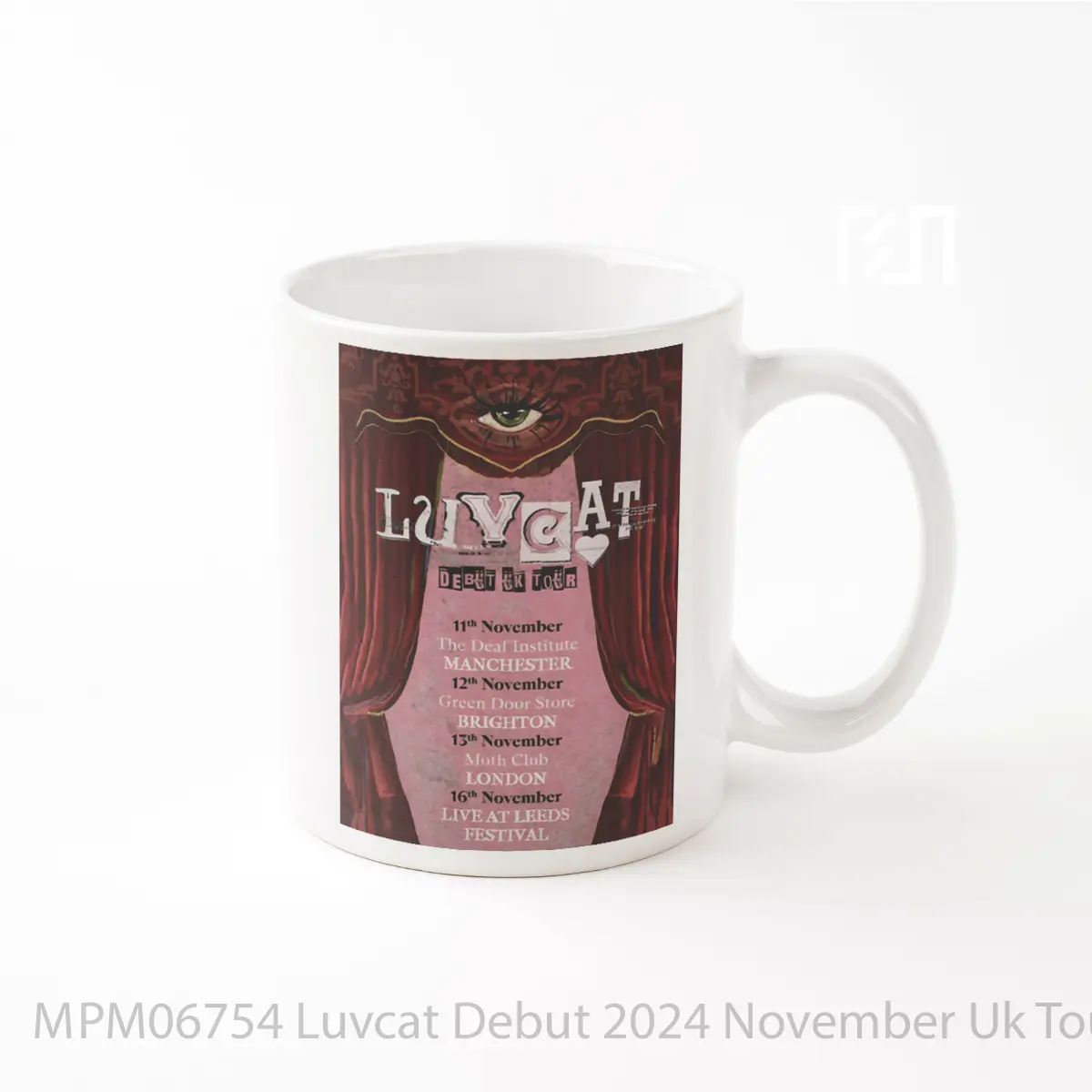 Mug Luvcat Debut 2024 November Uk Tour MPM06754