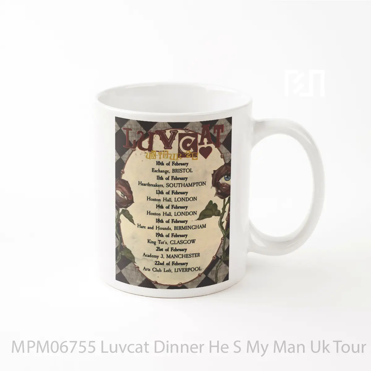 Mug Luvcat Dinner He S My Man Uk Tour 2025 MPM06755