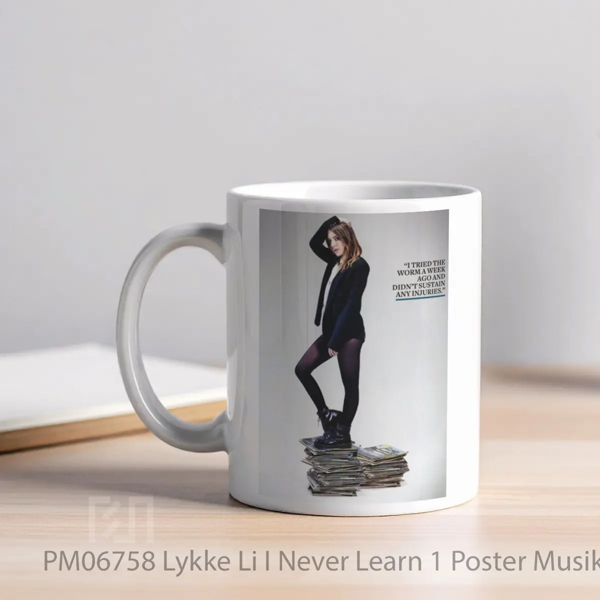 Mug Lykke Li I Never Learn 1 MPM06758 - All-side / Desain