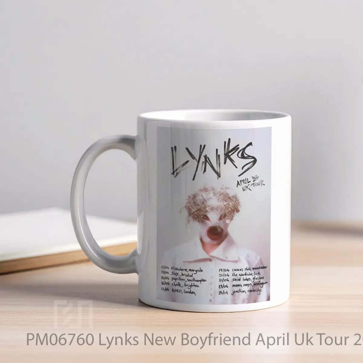 Mug Lynks New Boyfriend April Uk Tour 2024 MPM06760 - All-side / Desain