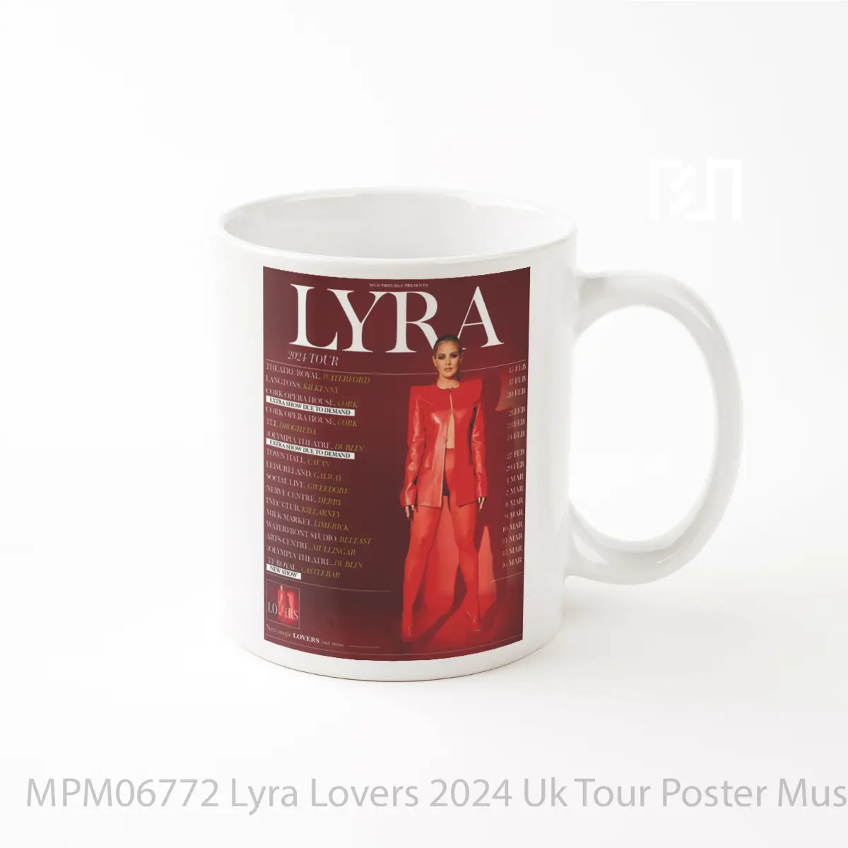 Mug Lyra Lovers 2024 Uk Tour MPM06772