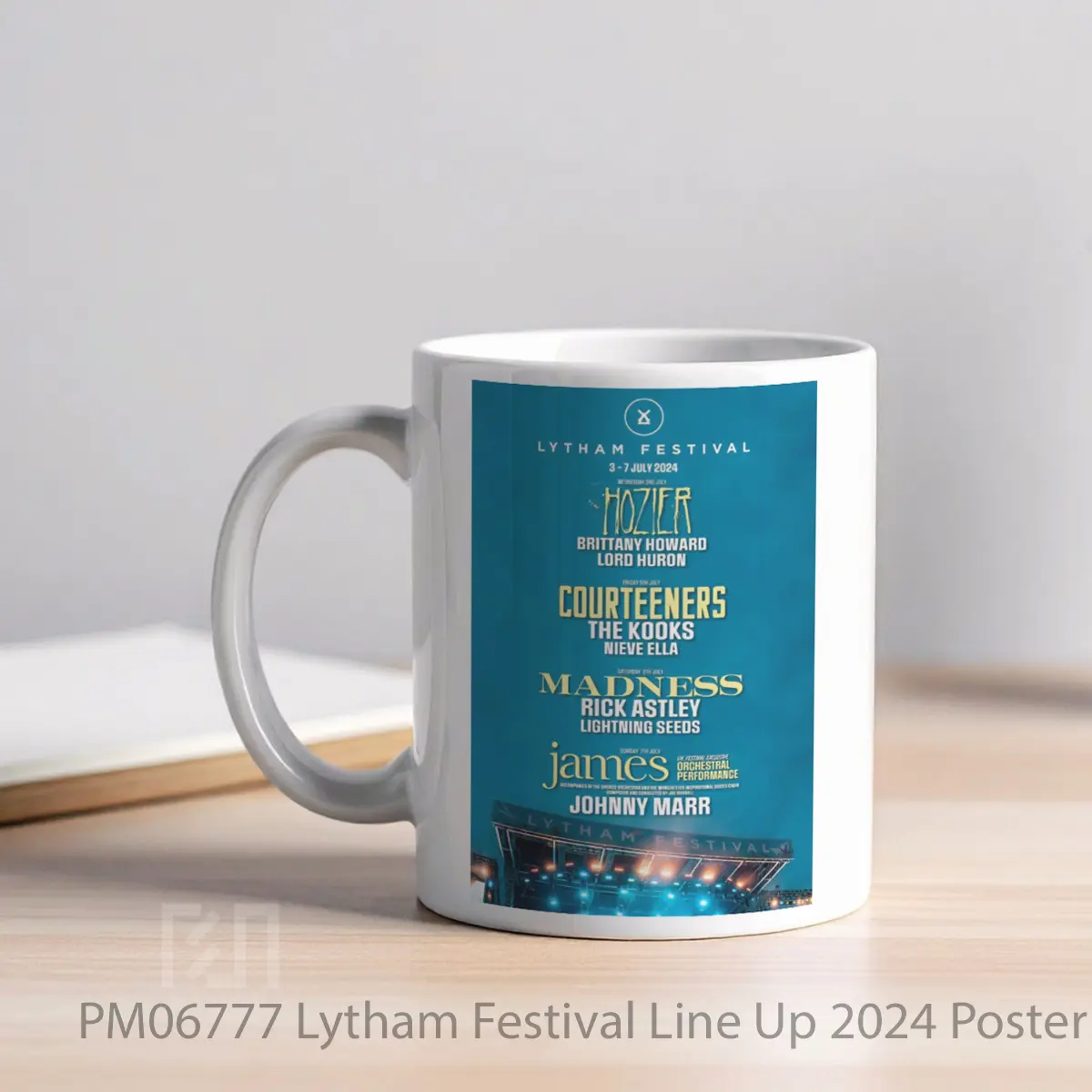 Mug Lytham Festival Line Up 2024 MPM06777 - All-side / Desain