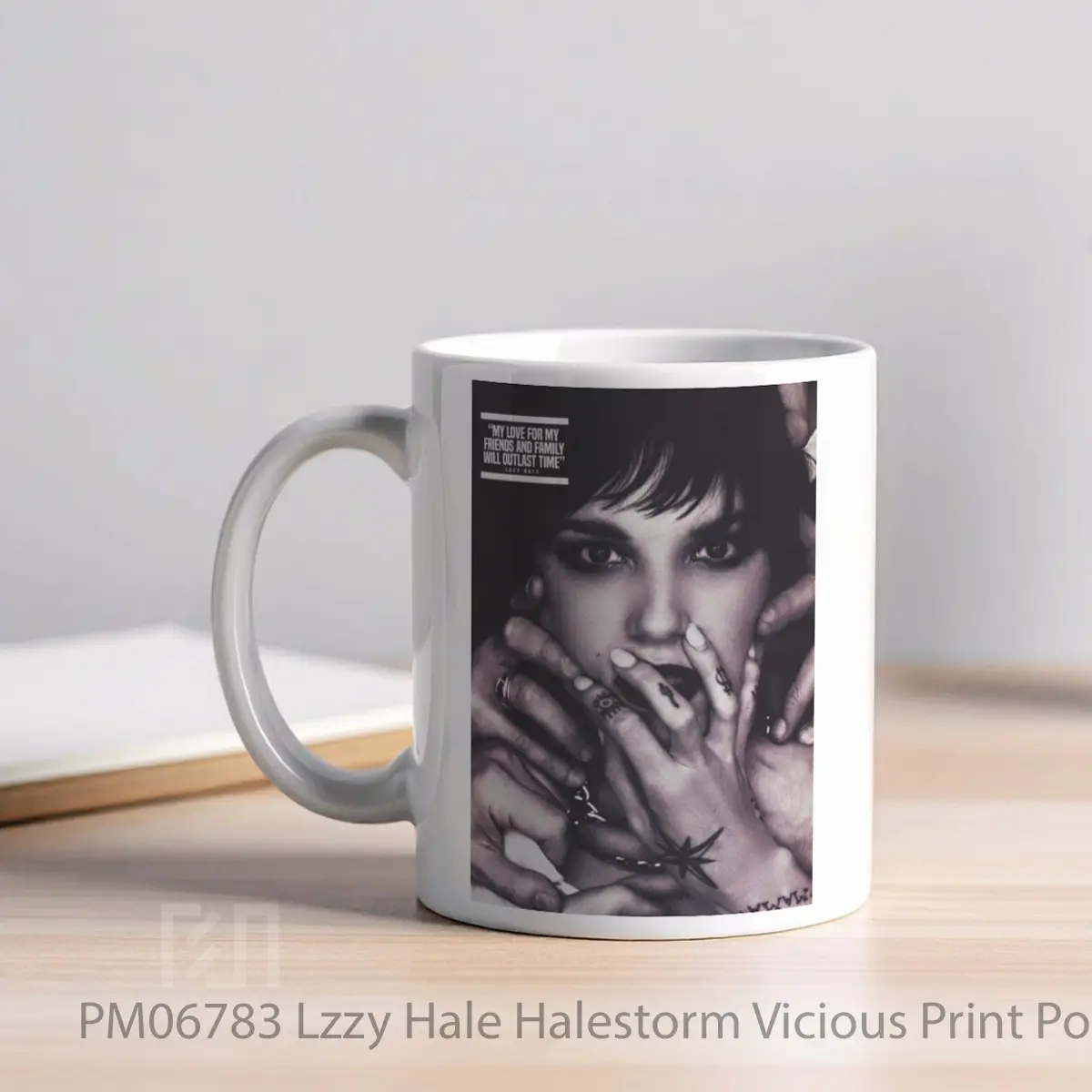 Mug Lzzy Hale Halestorm Vicious Print MPM06783 - All-side / Desain