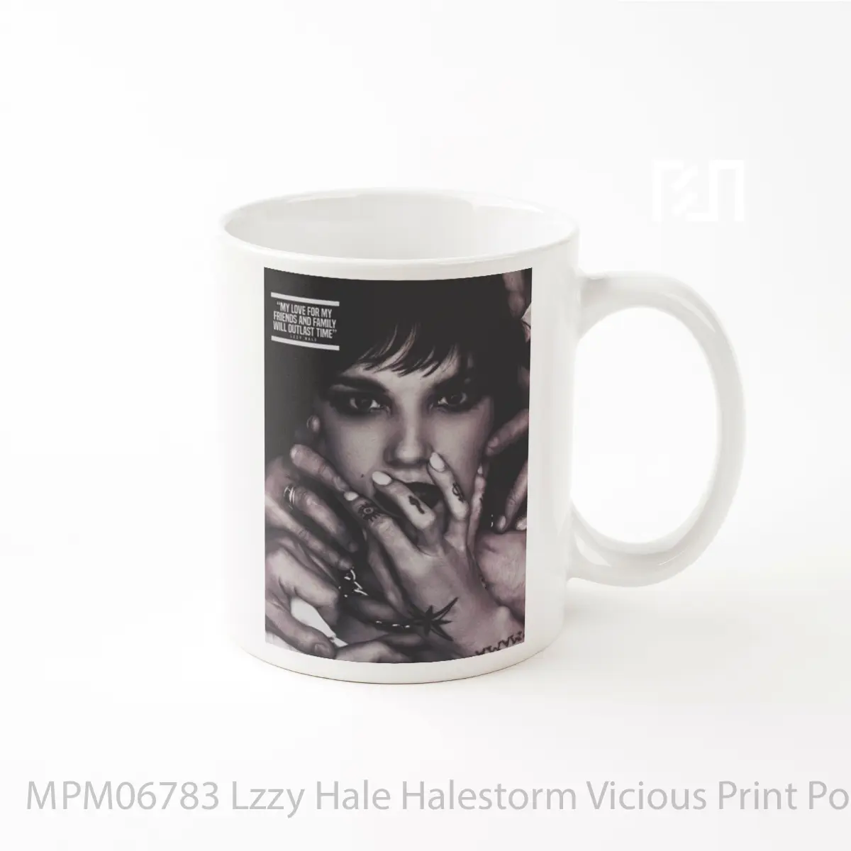 Mug Lzzy Hale Halestorm Vicious Print MPM06783