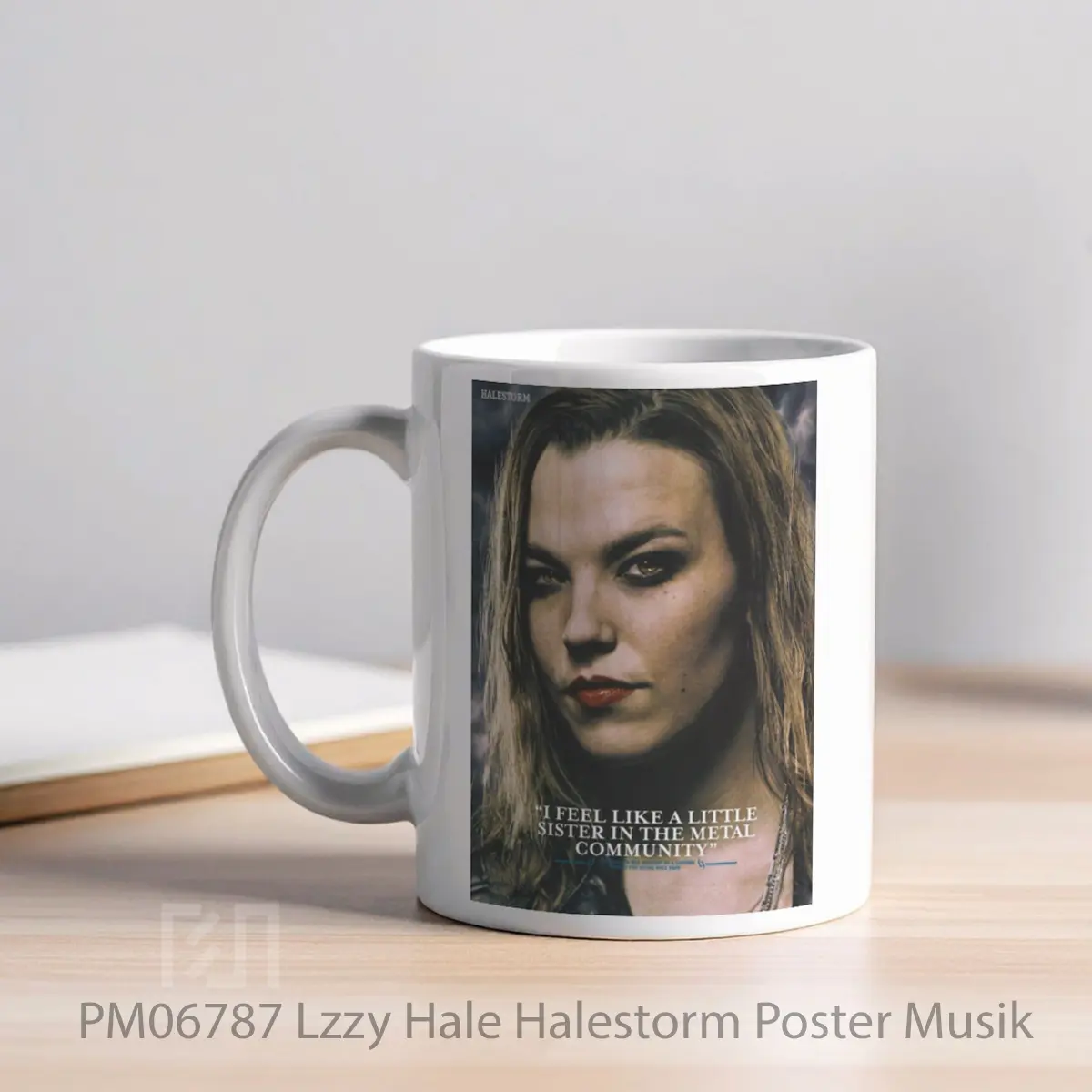 Mug Lzzy Hale Halestorm MPM06787 - All-side / Desain