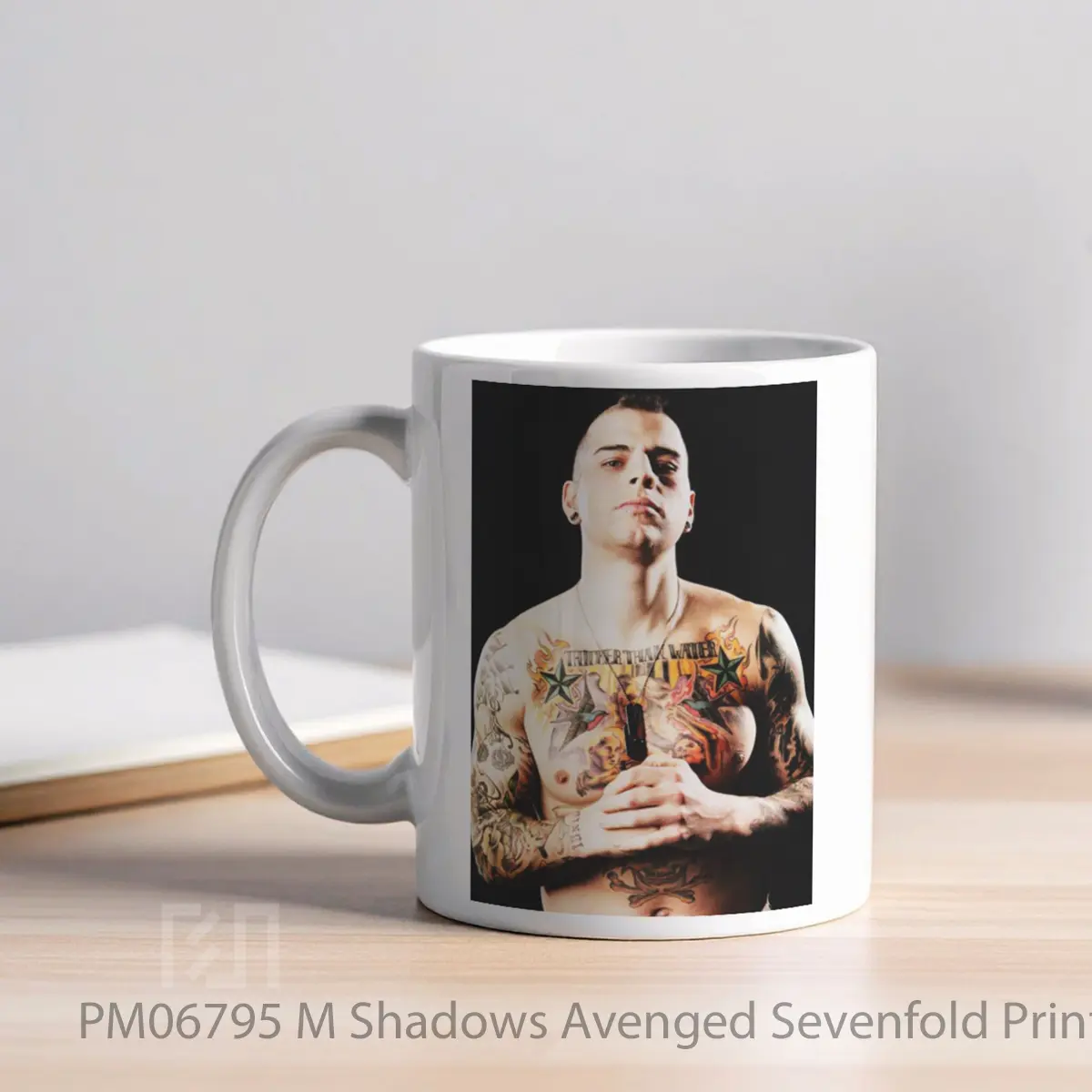 Mug M Shadows Avenged Sevenfold Print MPM06795 - All-side / Desain