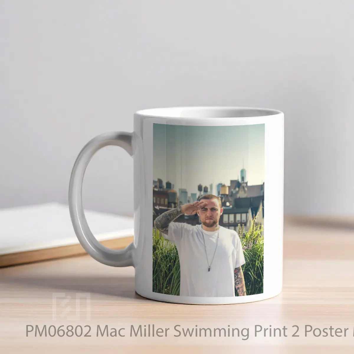 Mug Mac Miller Swimming Print 2 MPM06802 - All-side / Desain