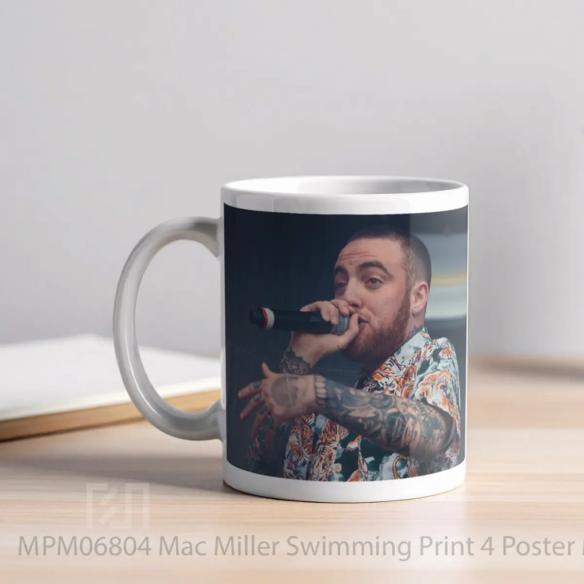 Mug Mac Miller Swimming Print 4 MPM06804 - All-side / Desain