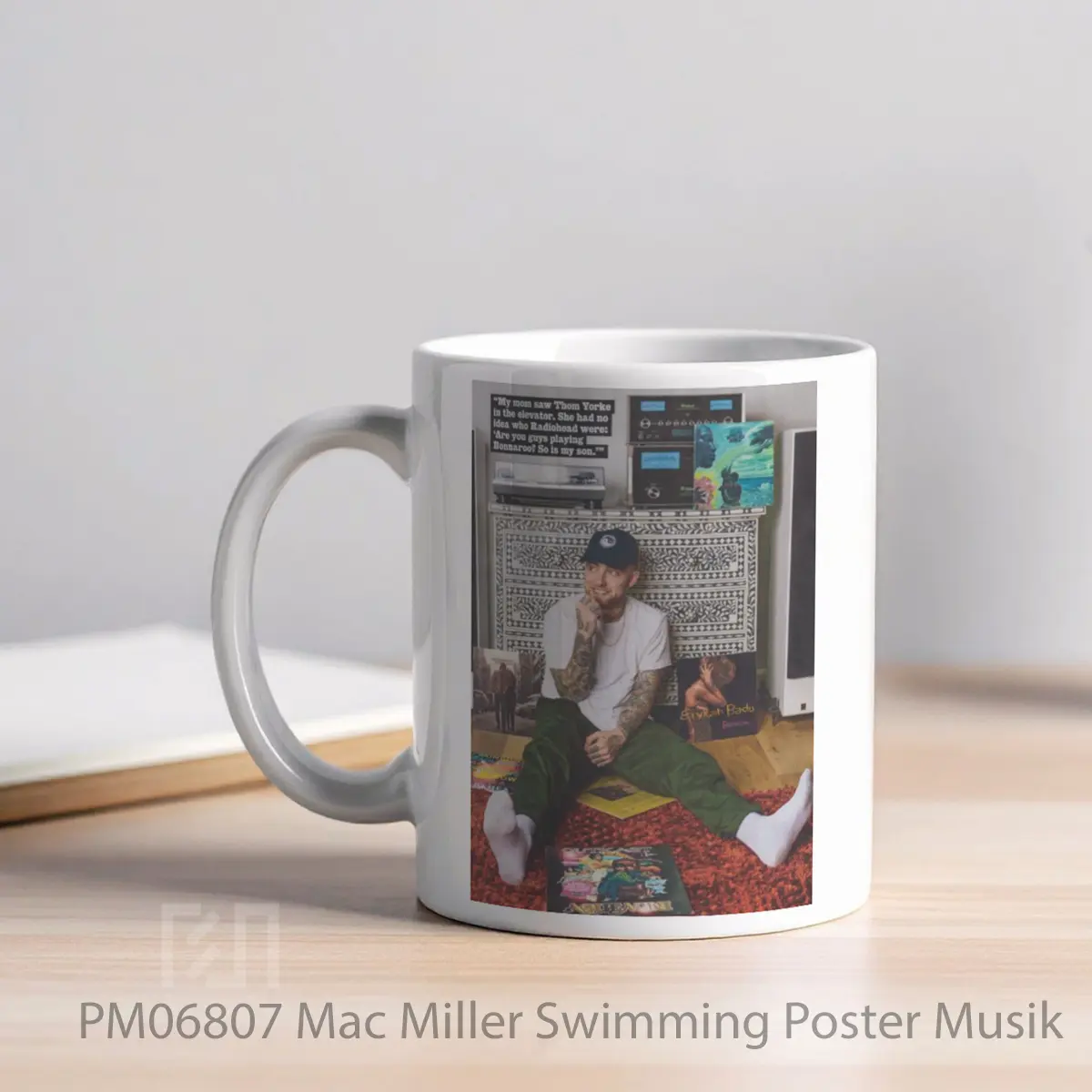 Mug Mac Miller Swimming MPM06807 - All-side / Desain