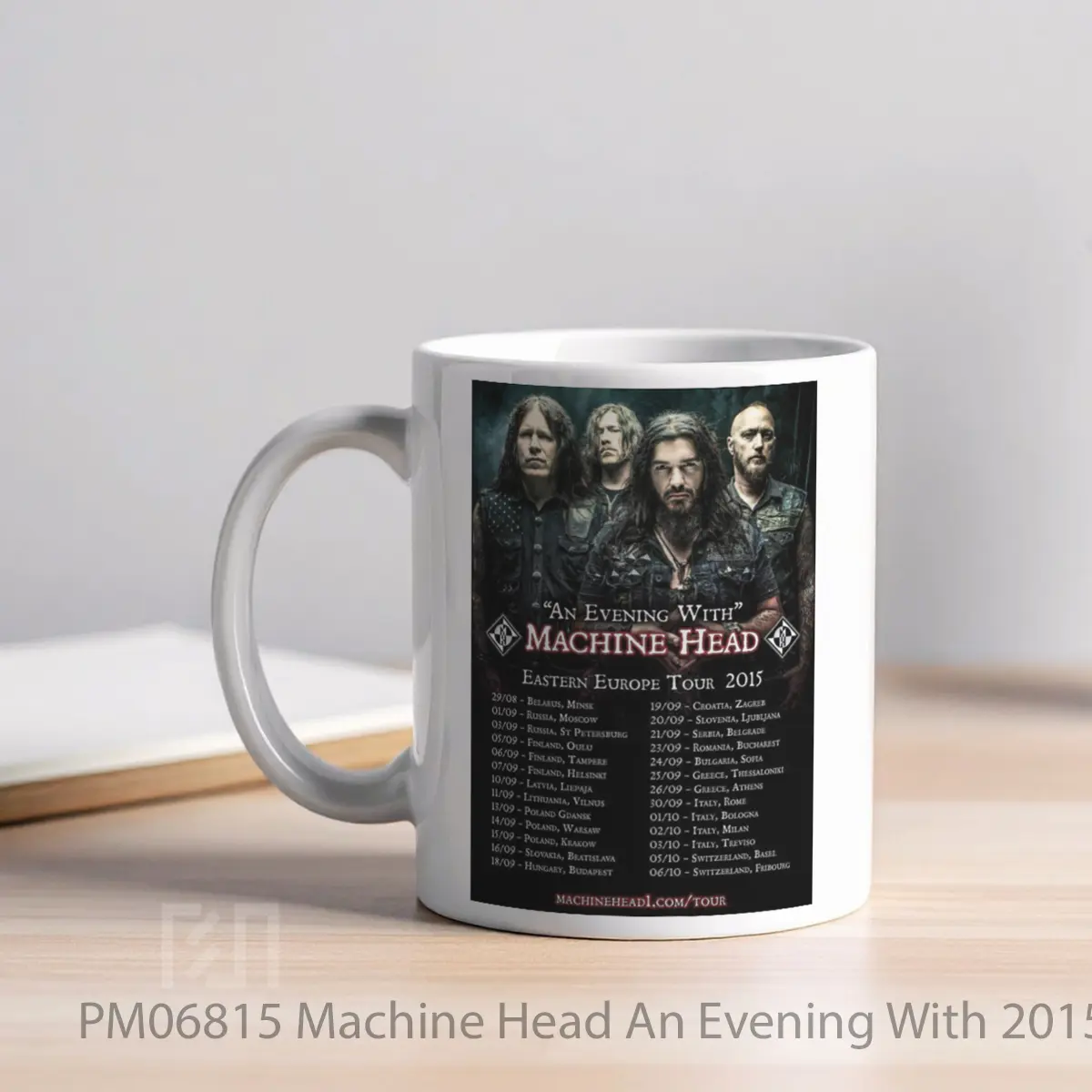 Mug Machine Head An Evening With 2015 Eastern European MPM06815 - All-side / Desain
