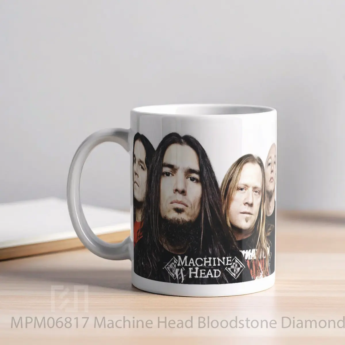 Mug Machine Head Bloodstone Diamonds 2 MPM06817 - All-side / Desain