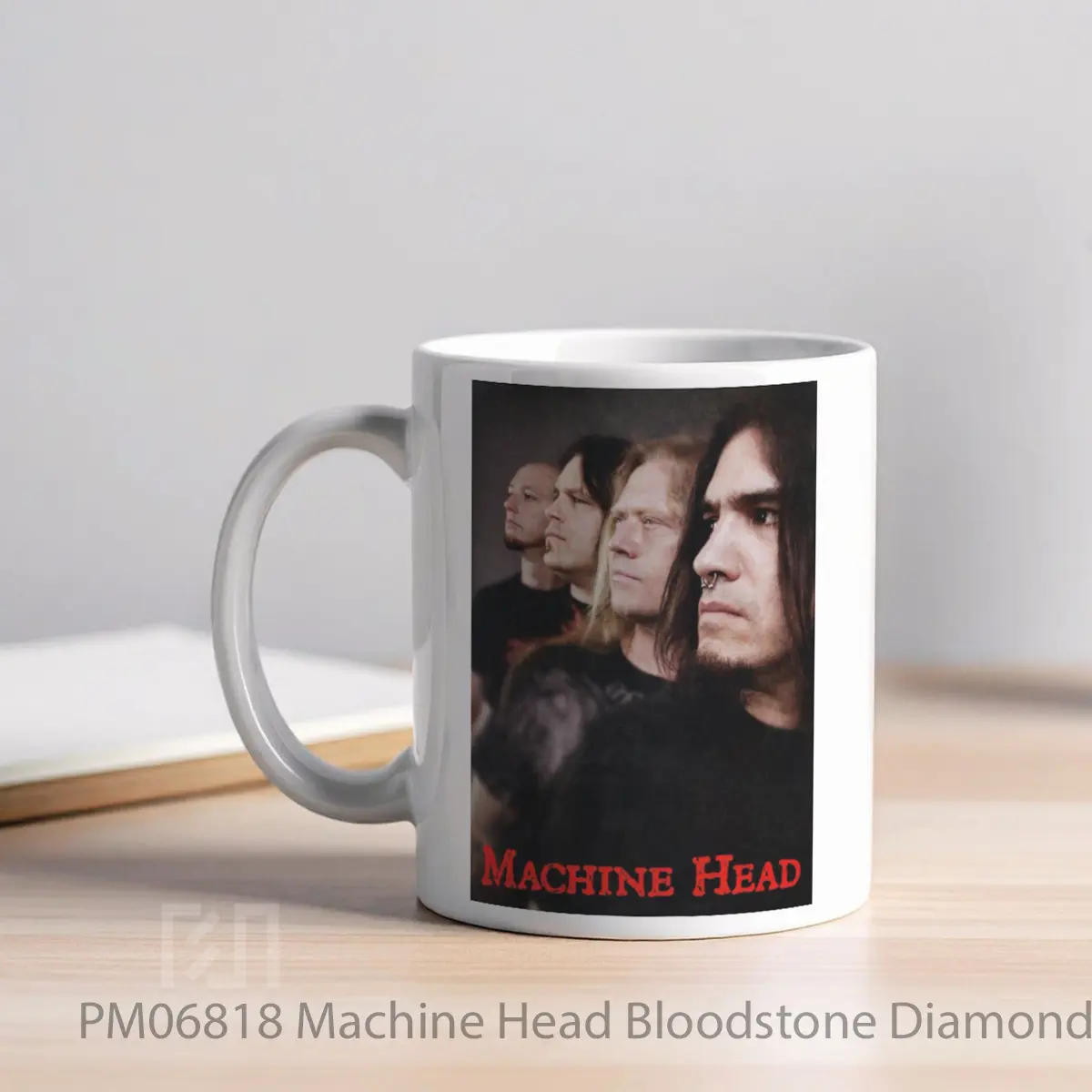 Mug Machine Head Bloodstone Diamonds MPM06818 - All-side / Desain