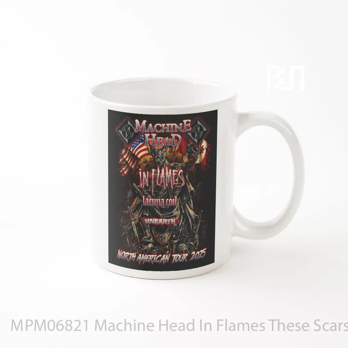 Mug Machine Head In Flames These Scars 2025 North Am MPM06821