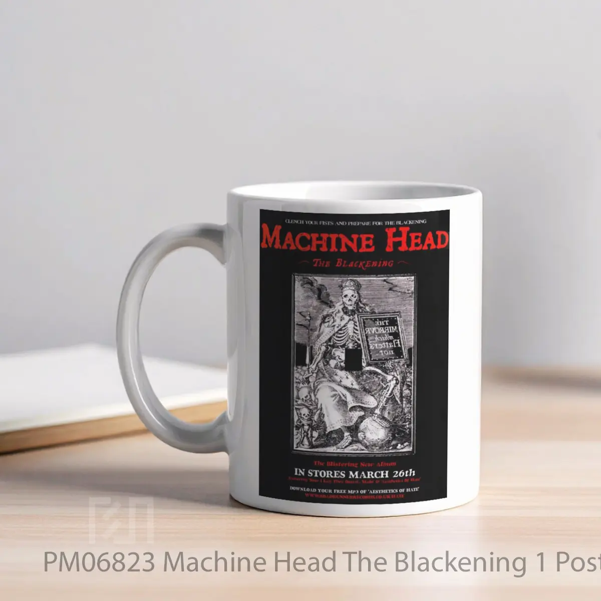 Mug Machine Head The Blackening 1 MPM06823 - All-side / Desain