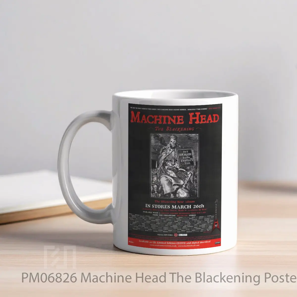 Mug Machine Head The Blackening MPM06826 - All-side / Desain
