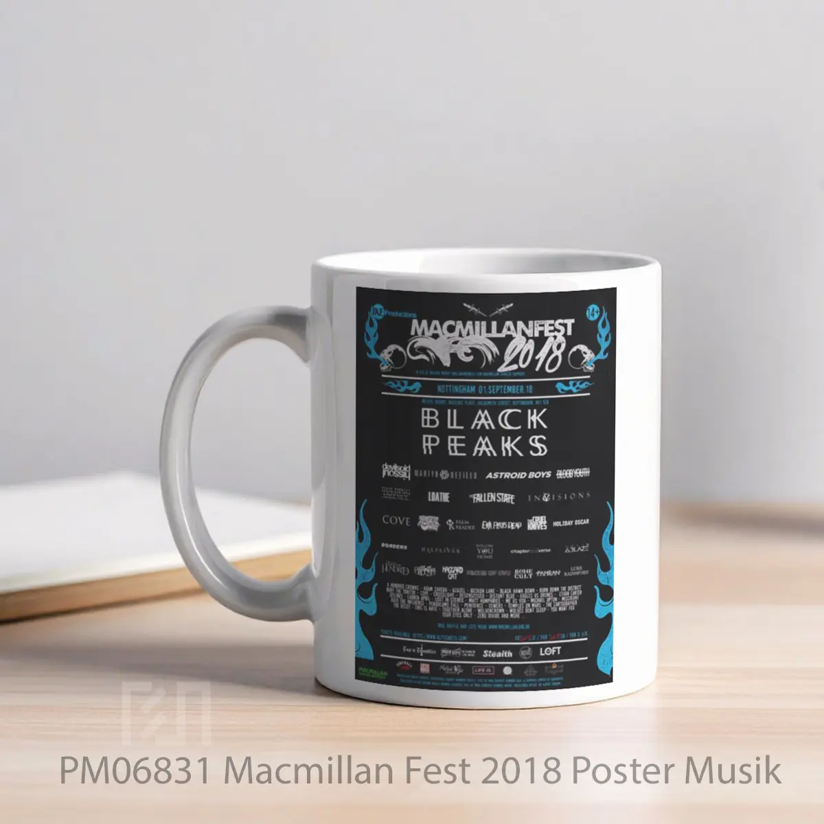 Mug Macmillan Fest 2018 MPM06831 - All-side / Desain