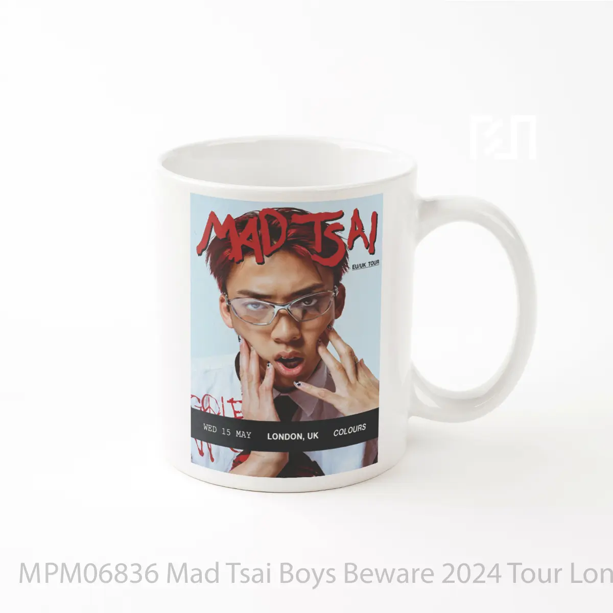Mug Mad Tsai Boys Beware 2024 Tour London Colours MPM06836