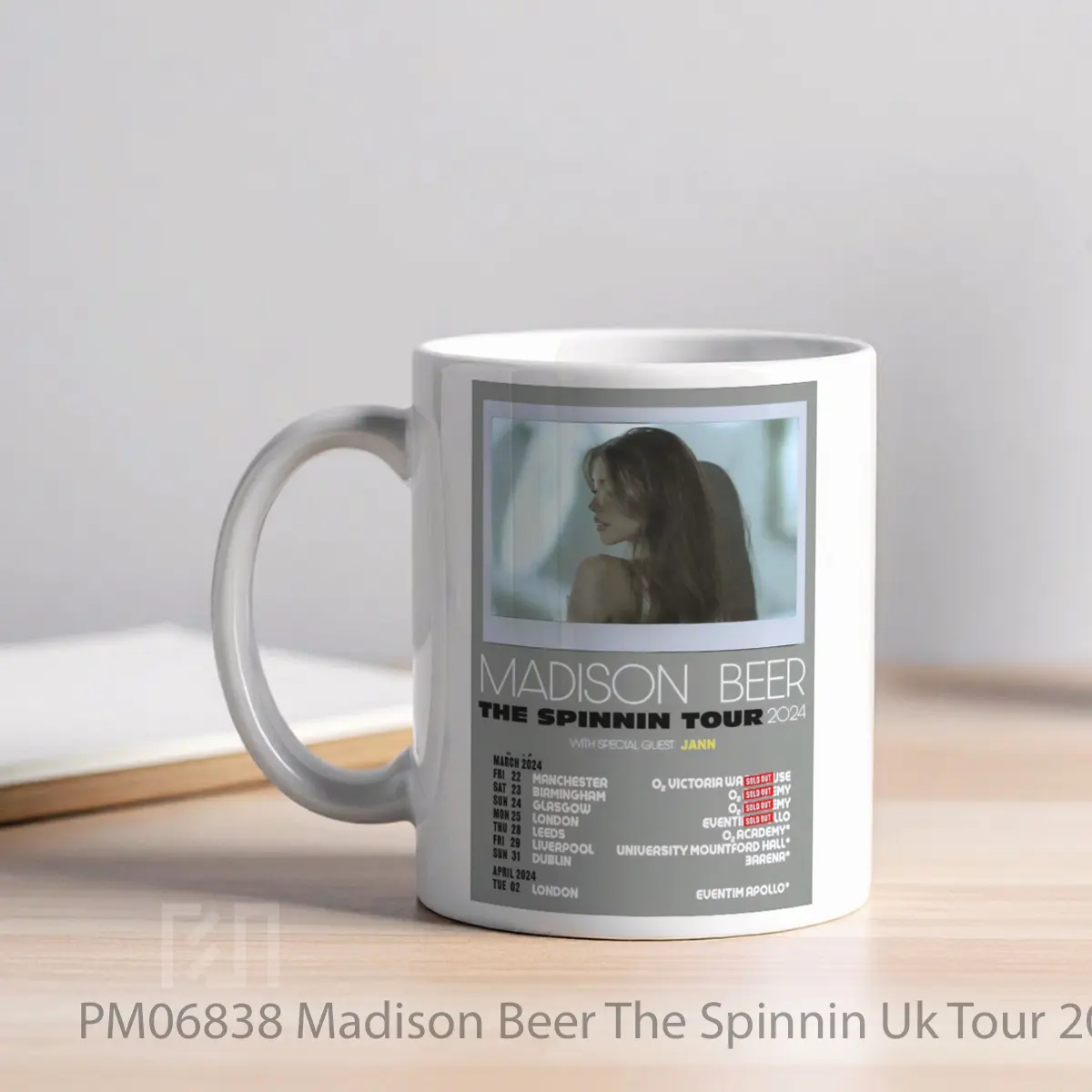 Mug Madison Beer The Spinnin Uk Tour 2024 MPM06838 - All-side / Desain