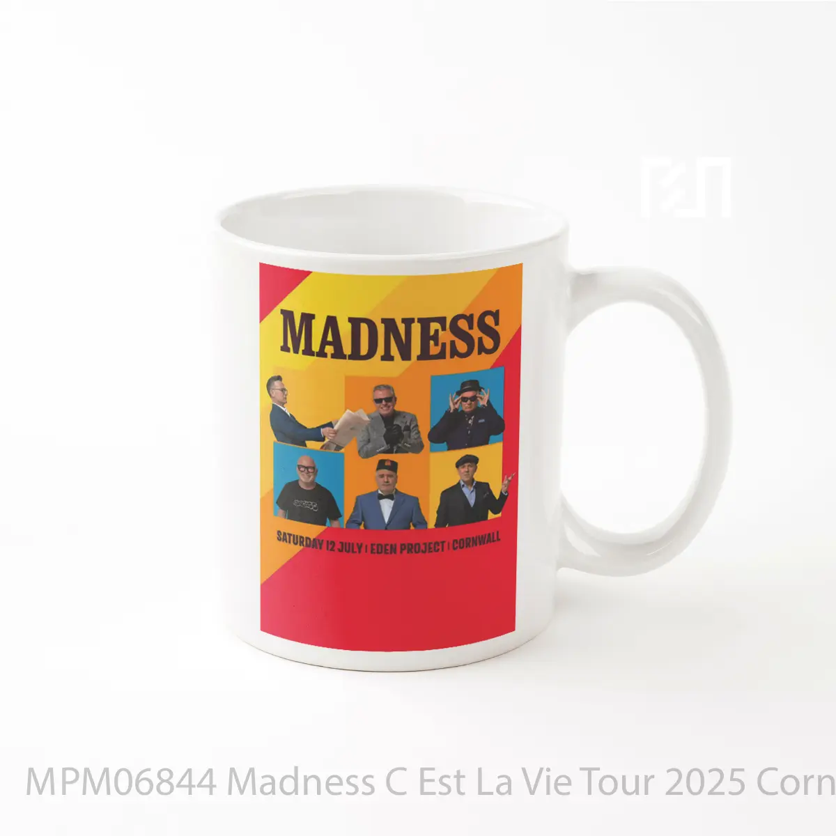 Mug Madness C Est La Vie Tour 2025 Cornwall Eden Project MPM06844