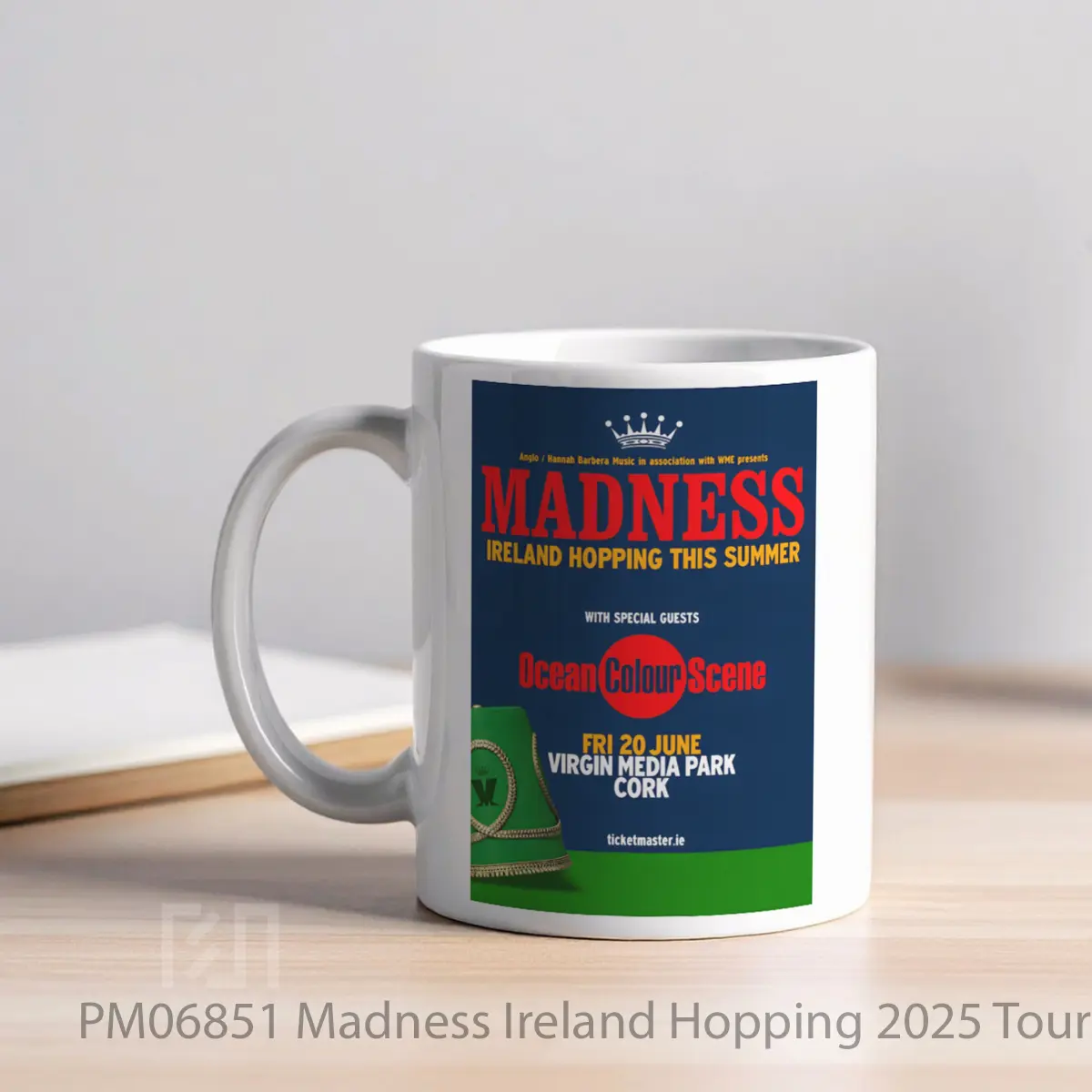 Mug Madness Ireland Hopping 2025 Tour MPM06851 - All-side / Desain