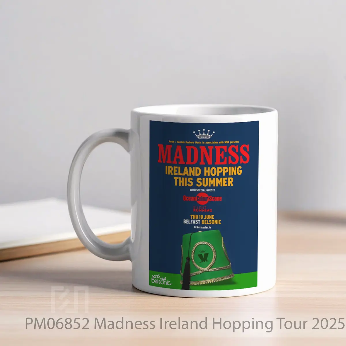 Mug Madness Ireland Hopping Tour 2025 Belfast MPM06852 - All-side / Desain