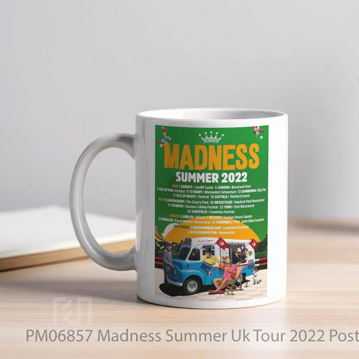 Mug Madness Summer Uk Tour 2022 MPM06857 - All-side / Desain